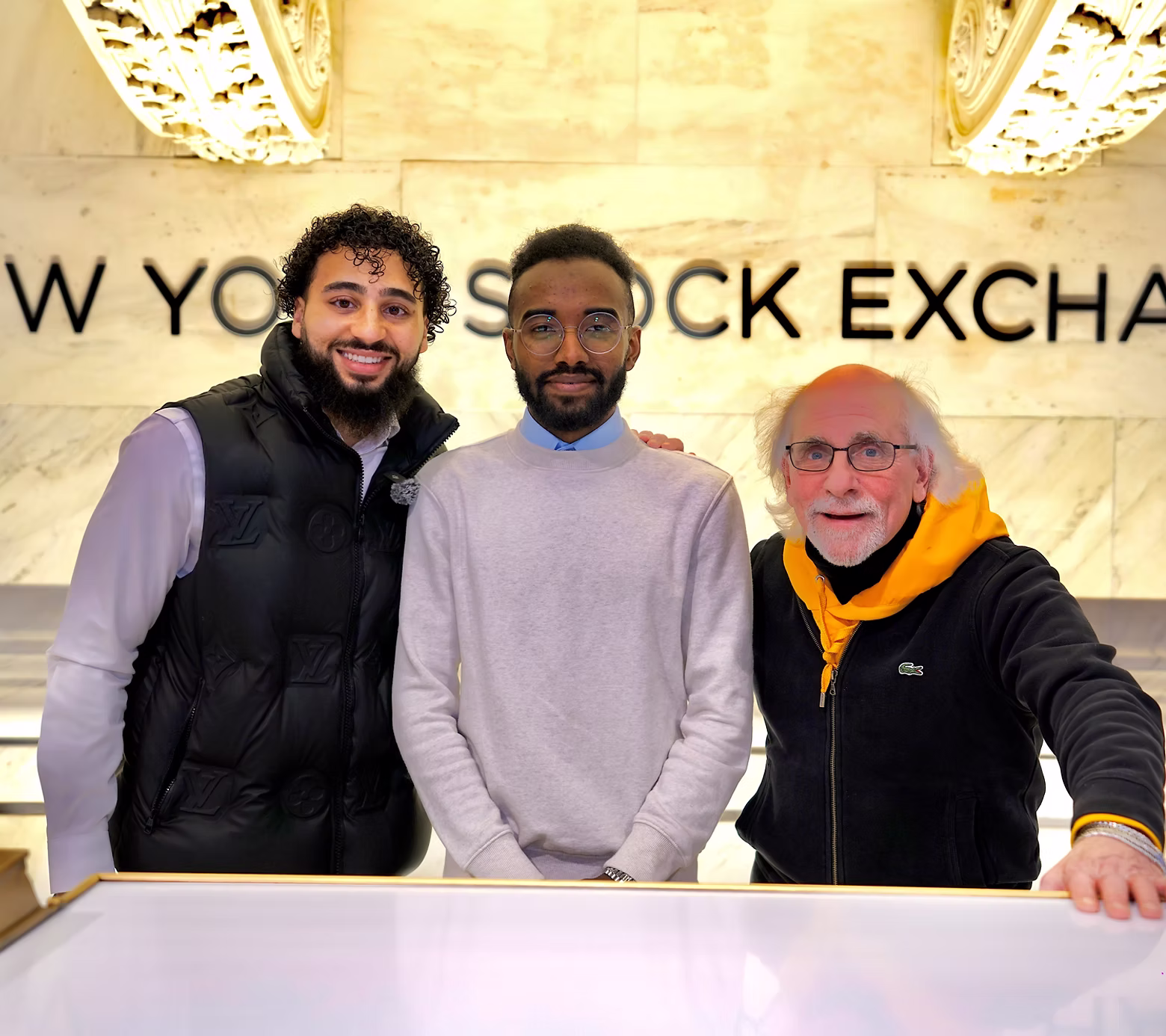 Makki Brothers at the New York Stock Exchange